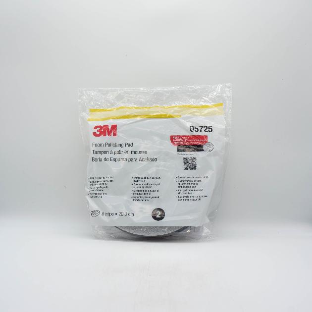 ฟองน้ำขัดสีดำ 8&quot; แบบรังไข่ ITP 3M (อัน)