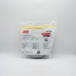 [05113105725] ฟองน้ำขัดเงาสีดำ 8" แบบรังไข่ ITP 3M 5725(อัน)